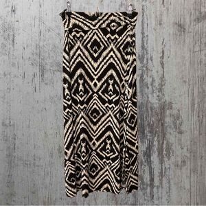 Womens Gilli Maxi Skirt Slit on Side Made in USA